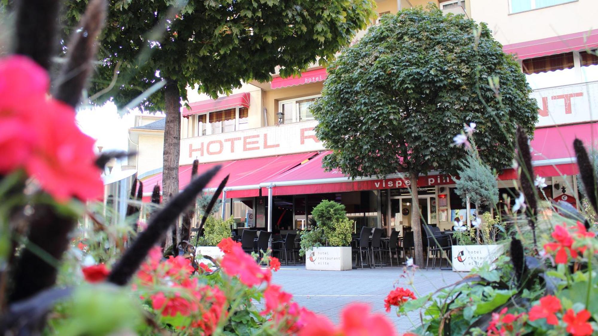 Elite Hotel Visp Bagian luar foto