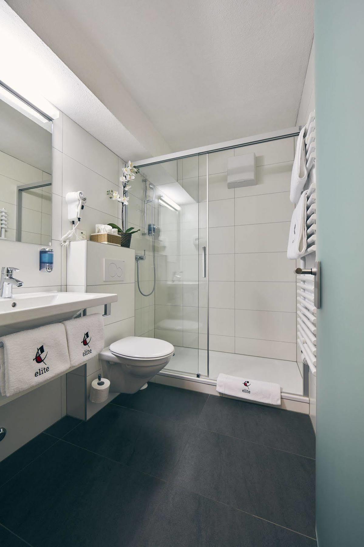 Elite Hotel Visp Bagian luar foto