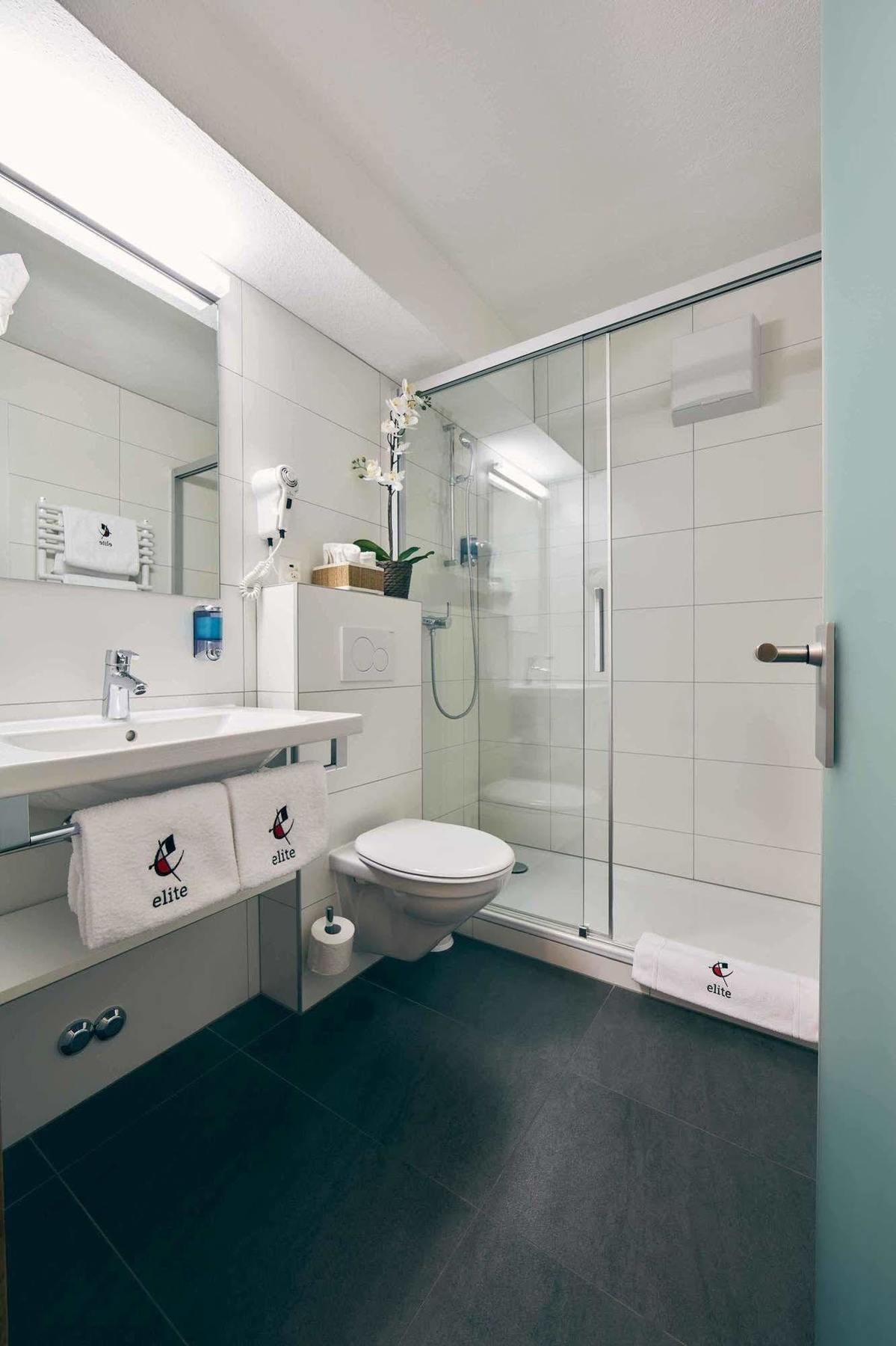 Elite Hotel Visp Bagian luar foto